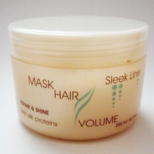 Stapiz Sleek Line Volume – maska do włosów o zapachu kokosowego Wunder-Baum :D