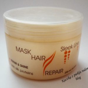 Regenerująca maska do włosów z jedwabiem i wyciągami z pestek słonecznika – Stapiz Sleek Line