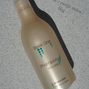 Wróciłam !!! :) Stapiz Sleek Line – szampon volume repair&shine