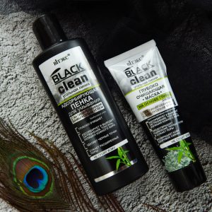 Czarne oczyszczanie twarzy – Belita Black Clean absorbująca pianka do oczyszczania twarzy i głęboko oczyszczająca maseczka