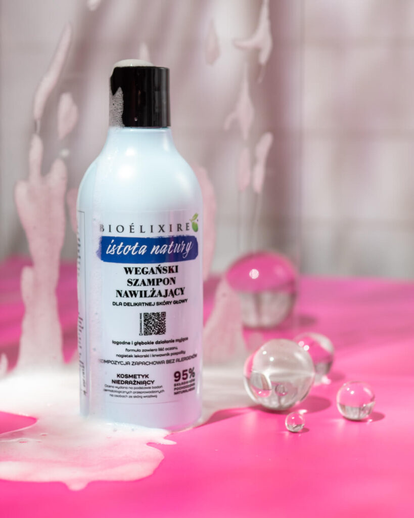 bioelixire istota natury szampon nawilżający